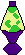 Purple and Green Lava Lamp