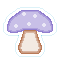 Purple Mushroom